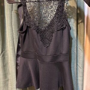 Julie's Closet Black Top
